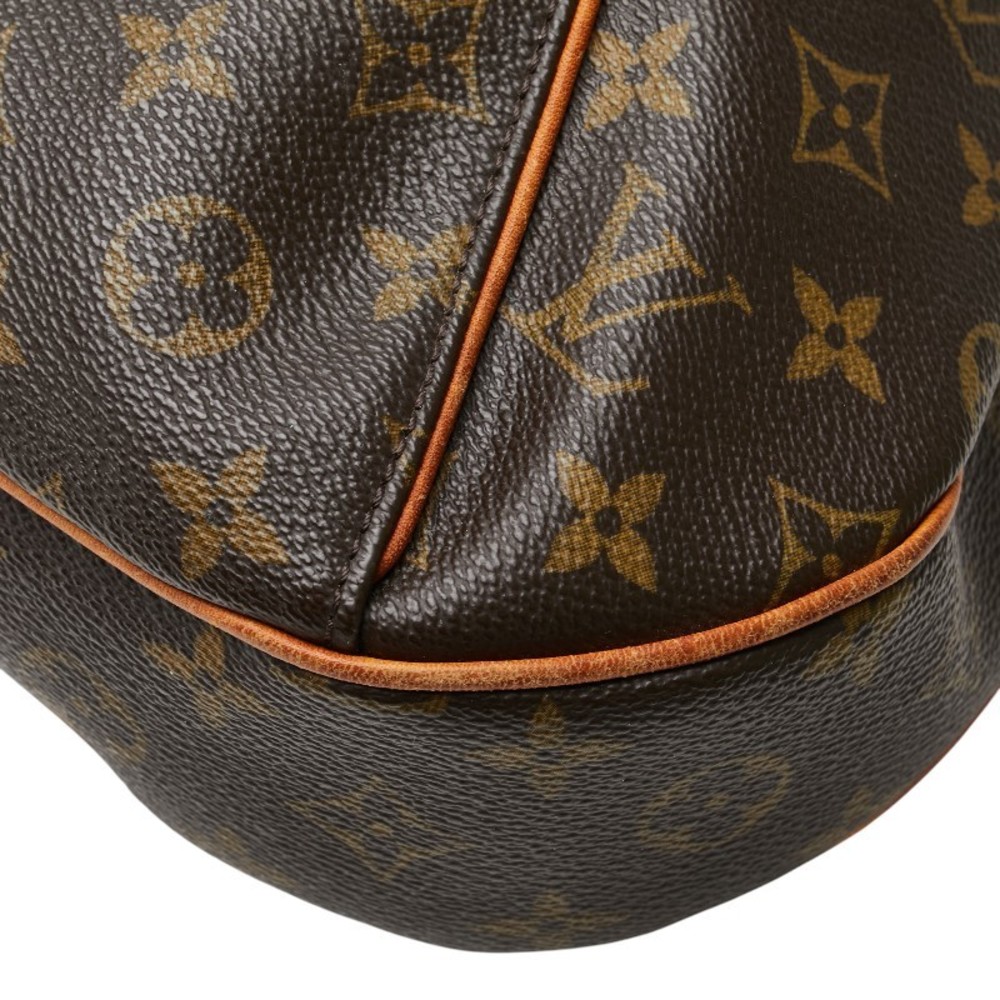 Louis Vuitton Shoulder Bag Monogram GM Brown Thames Leather - Picture 7 of 8